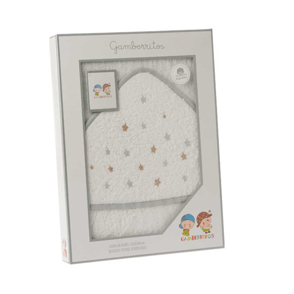 Capas de baño estrellas infantil 100x100