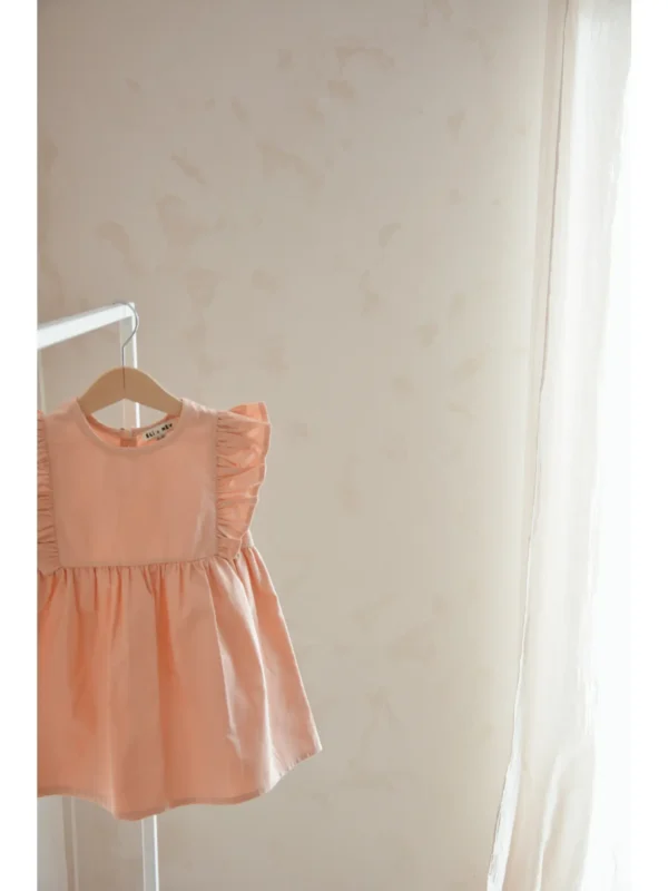 vestido albaricoque primavera 2024