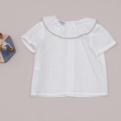 Blusa Diseño Puntitos Pangasa