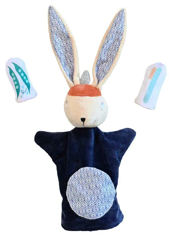 Marioneta conejo Gabin Ebulobo