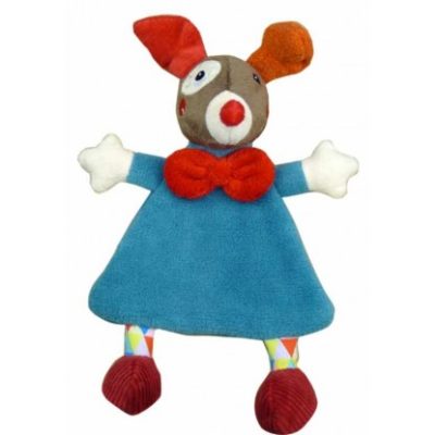 Doudou Clown rouge Ebulobo
