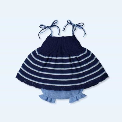 Jesusín y culotte de punto listado VARIEGATED Mac Ilusión