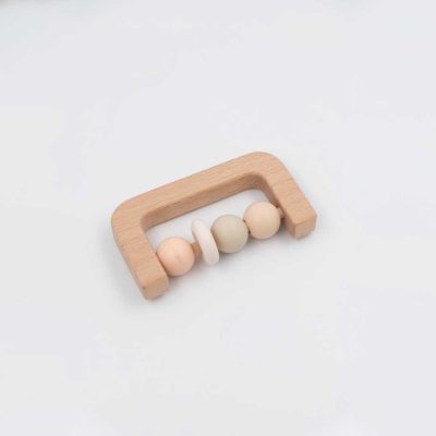 Mordedor Handle Teether Soft Pink Bamboom