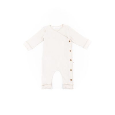Mono Pure verano rayas manga larga blanco Bamboom