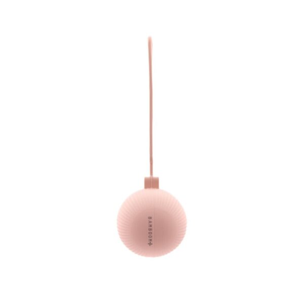 Portachupete silicona color rosa Bamboom