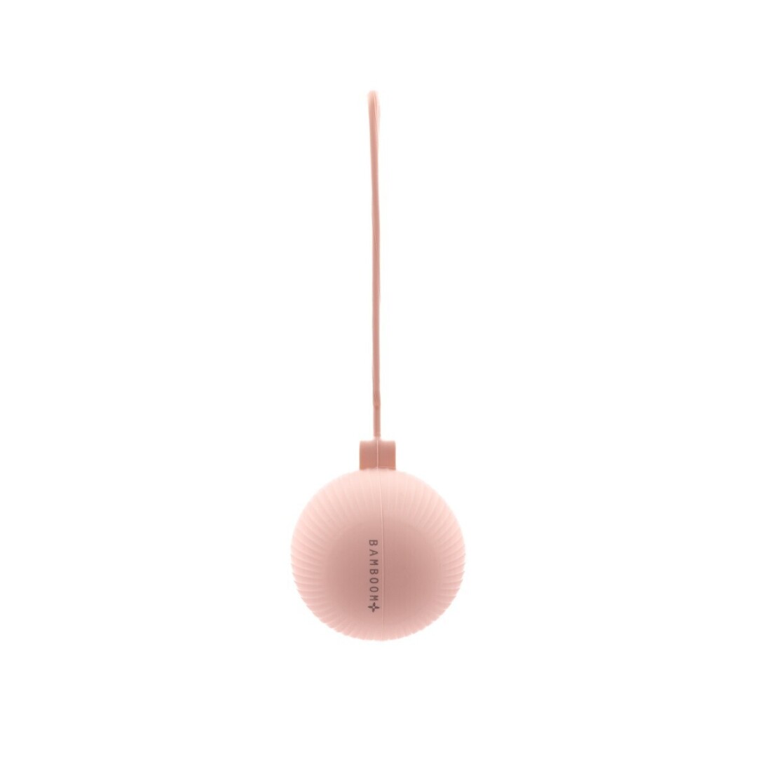 Portachupete silicona color rosa Bamboom