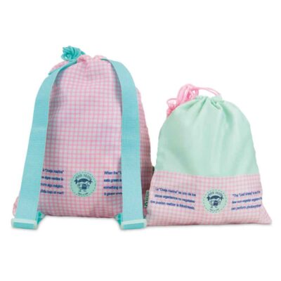 Pack Bolsas multiusos y Mochila Oveja Marina Pepita Viajera