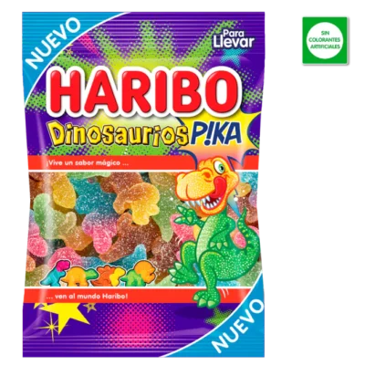 6432 Dinosaurios Pika 100G 18U Haribo