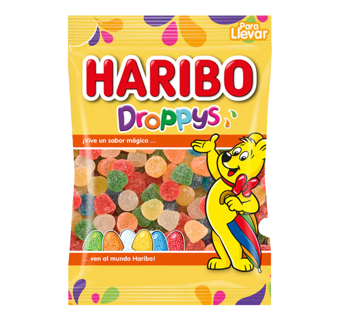 1237 Droppys 100G 18U Haribo