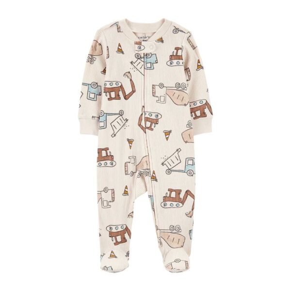 Pijama entero punto canalé diseño constructor Carter's