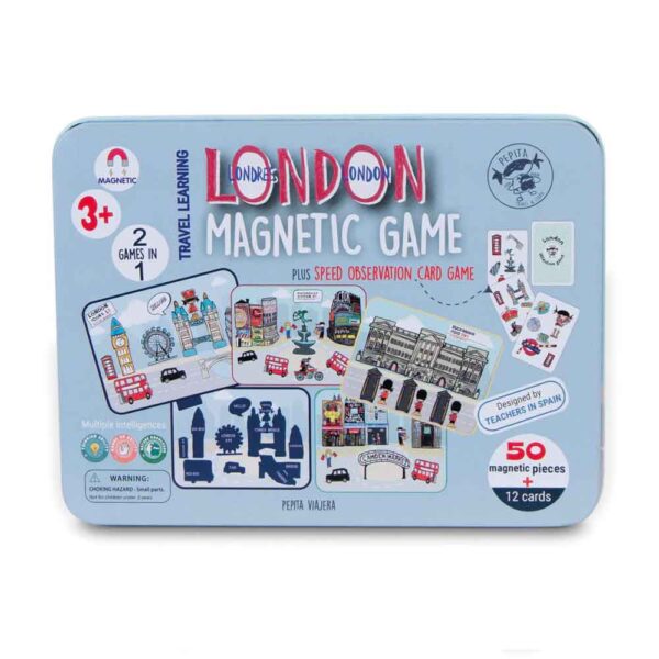 Juego magnético Londres Pepita Viajera