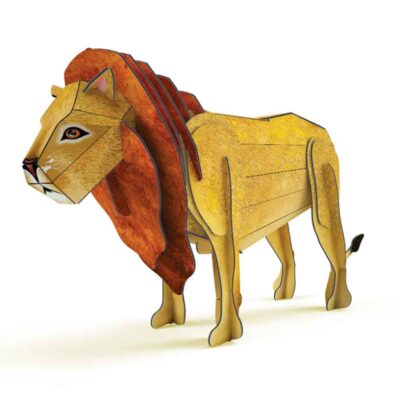 Libro y juego 3D La sabana y el león Manolito Books