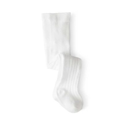 Leotardos acanalados blancos bebé Carter's