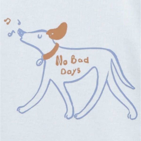 Pack de seis bodies de manga larga estampado de perro Carter's