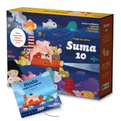 Libro y juego Suma 10 (rodo) Manolito Books