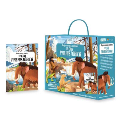 Libro y Puzzle La Era Prehistórica Manolito Books