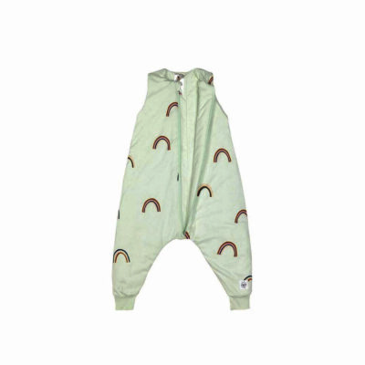Saco de dormir infantil 5 c. Piernas Rain Mint 1-2 años Olmitos