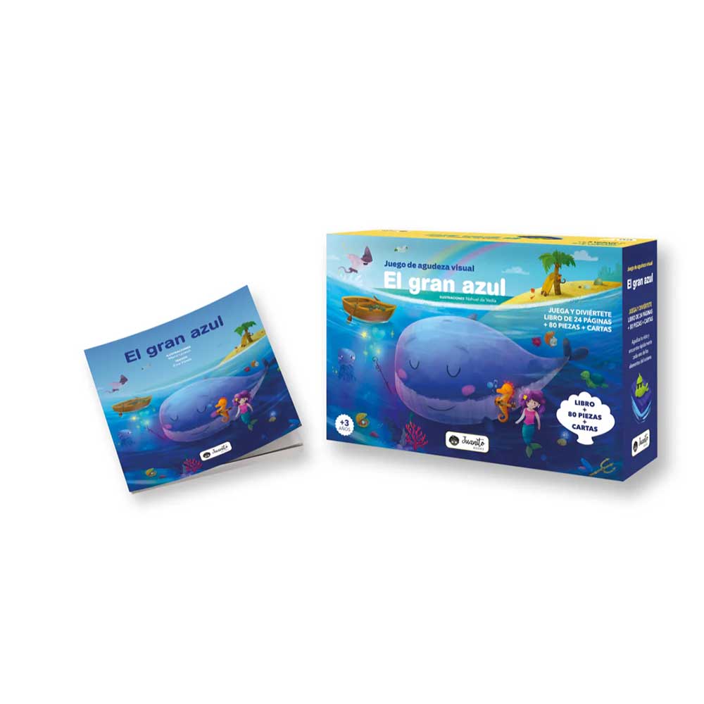 Libro y juego El Gran Azul Manolito Books