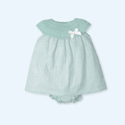 Vestido y culotte de punto tejido LIMONATA SEERSUCKER Mac Ilusión
