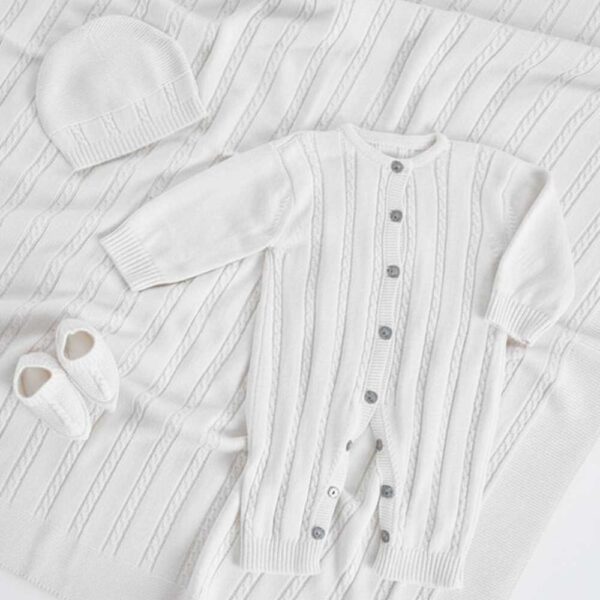 Conjunto maternidad punto 4 piezas Amorim