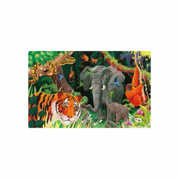 Libro y Puzzle La Jungla Manolito Books