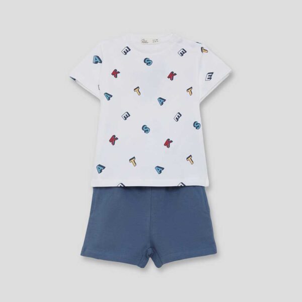 Conjunto 2 piezas bebé niño 264005 azul oscuro Street Monkey